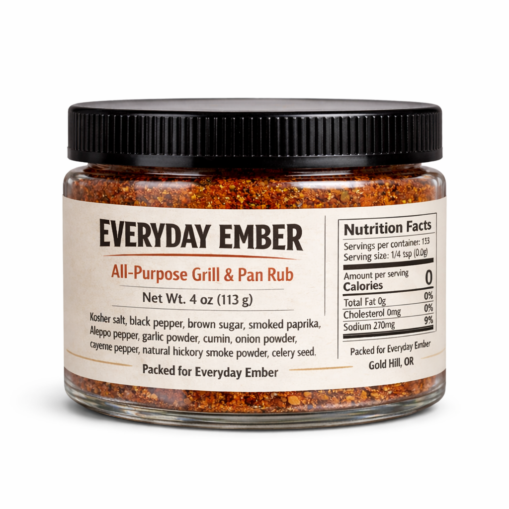 Everyday Ember All-Purpose Grill & Pan Rub