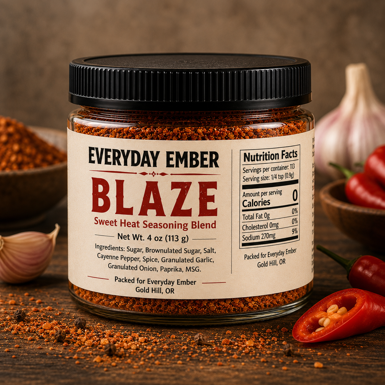 Blaze Sweet Heat Seasoning Blend