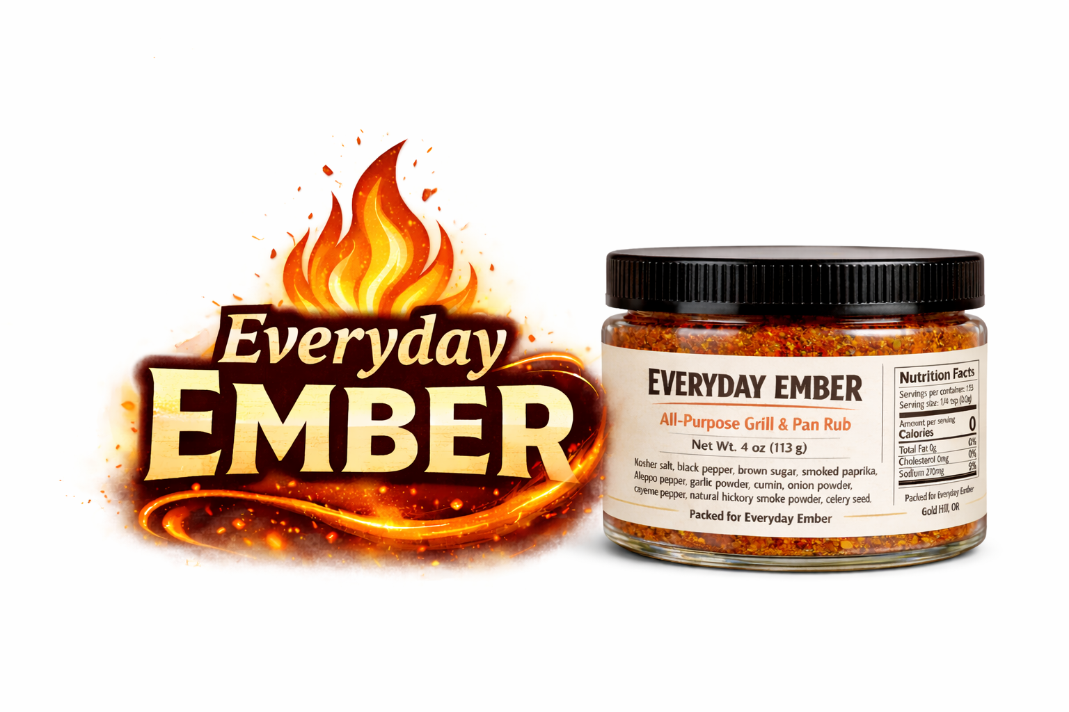 Everyday Ember All-Purpose Grill & Pan Rub